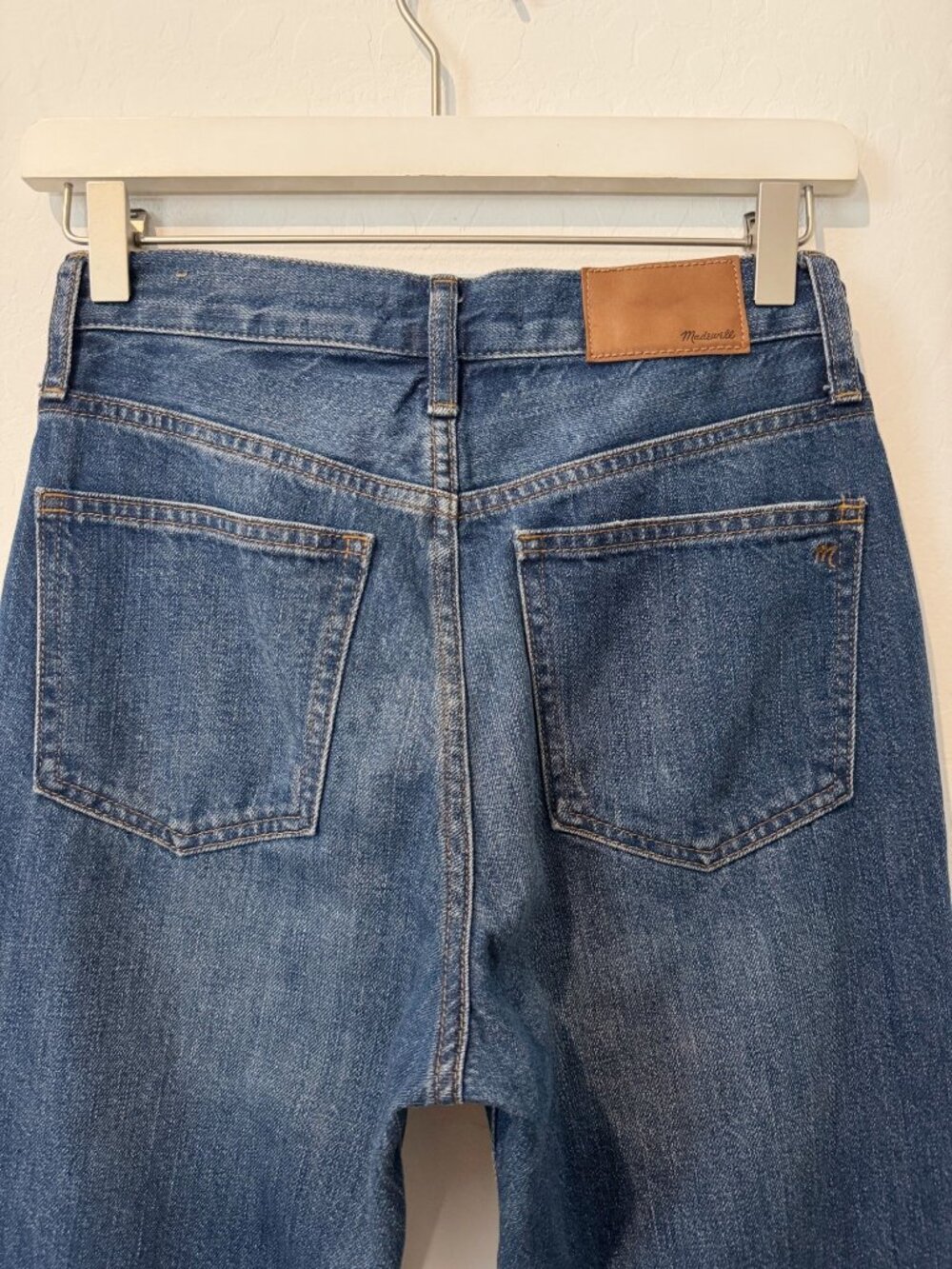 Madewell The Perfect Vintage Jeans Size 24 Casual Capsule Dark Wash Preppy Blue - Picture 9 of 10